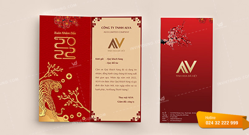 Mẫu thiệp chúc tết đẹp