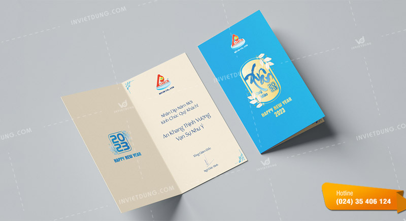 Mẫu thiệp chúc tết doanh nghiệp, công ty
