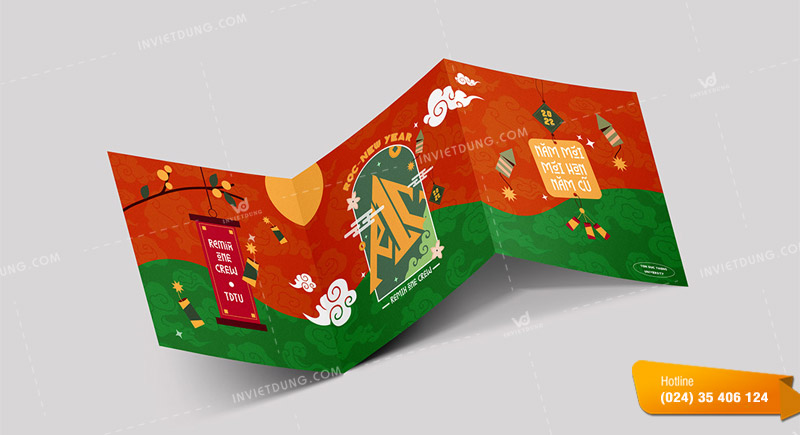 Mẫu thiệp chúc tết doanh nghiệp, công ty