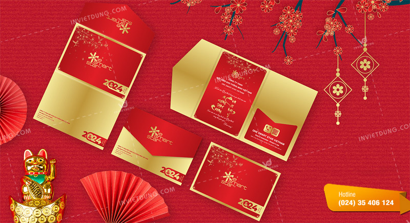 Mẫu thiệp chúc tết doanh nghiệp, công ty