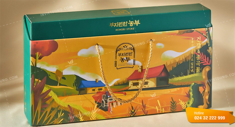 Mẫu túi giấy đựng bánh trung đẹp