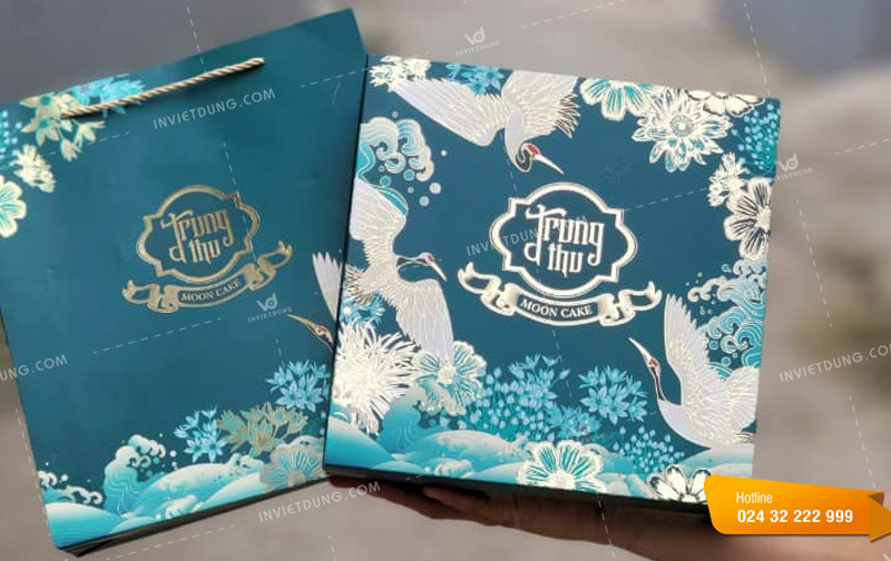 Mẫu túi giấy đựng bánh trung đẹp
