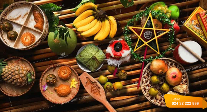 Chuẩn bị bánh Trung Thu và các món ăn truyền thống