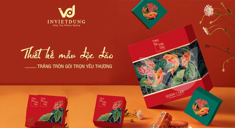 Xu hướng thiết kế hộp đựng bánh trung thu năm nay
