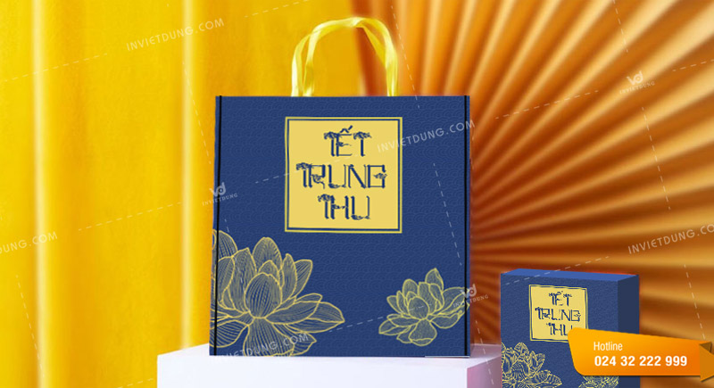 Mẫu túi giấy đựng bánh trung đẹp