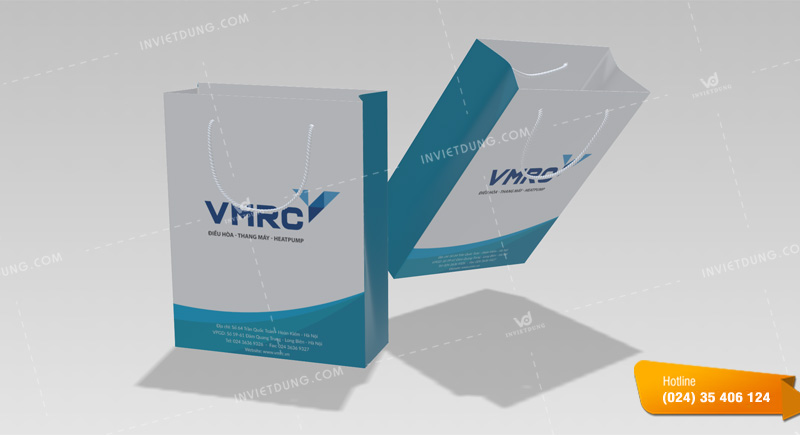 Mẫu túi giấy công ty Cổ phần VMRC