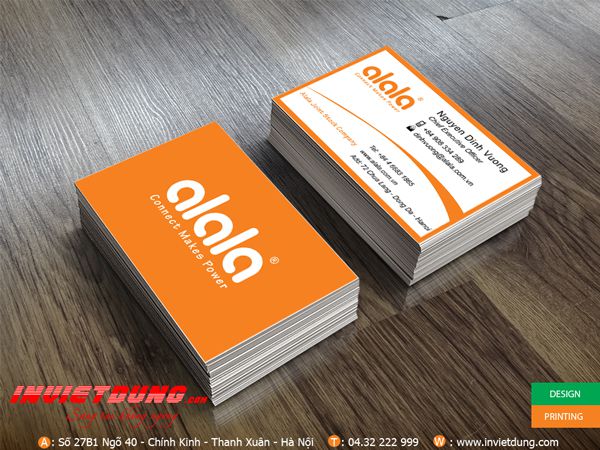 mẫu card visit đẹp 