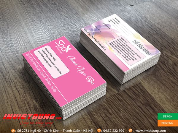 mẫu card visit chất lượng