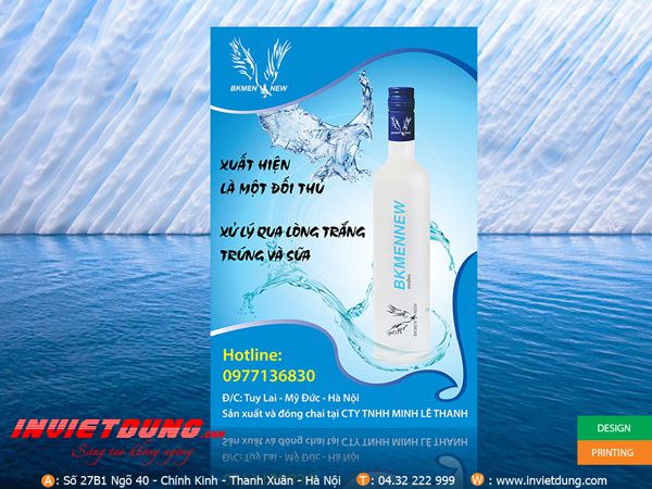 Mẫu poster đẹp In poster quảng cáo với thiết kế độc đáo và bắt mắt