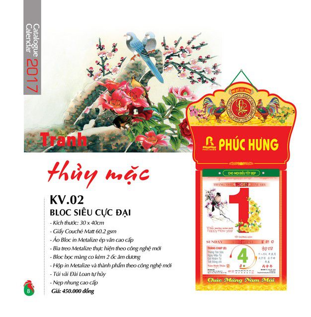 báo giá in lịch têt 4