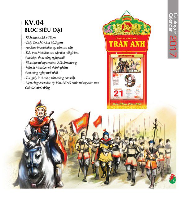 mẫu lịch tết