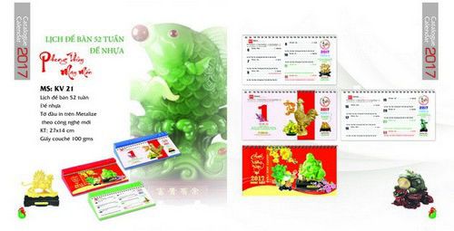 mẫu lịch tết đẹp