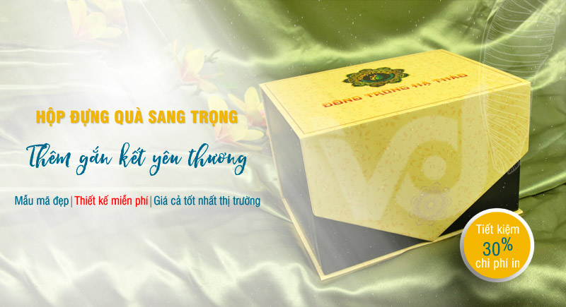 Mẫu hộp cứng đựng quà tặng cao cấp