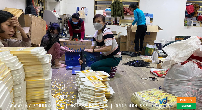 Gia công hộp đựng quà tặng sau in theo yêu cầu tại Xưởng In Việt Dũng