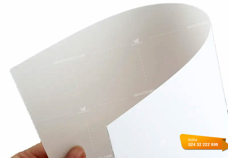 Mẫu giấy duplex 2 mặt