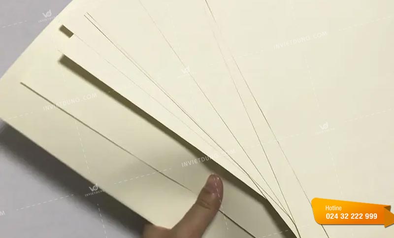 Chất liệu giấy ivory là gì