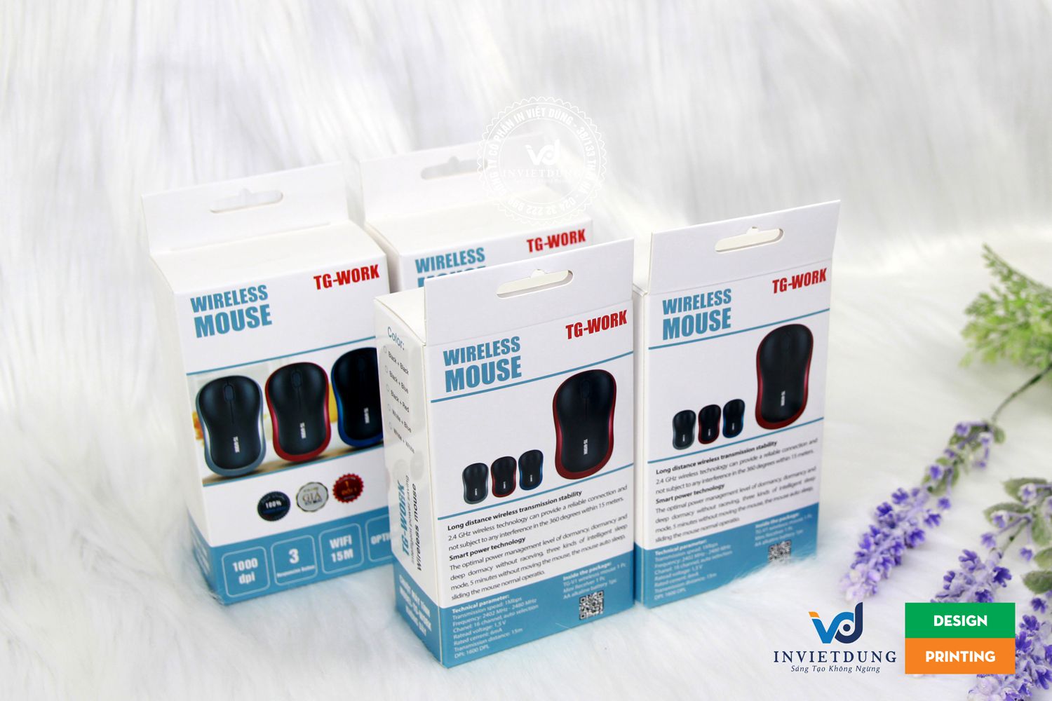 Thiết kế in hộp đựng sản phẩm ấn tượng
