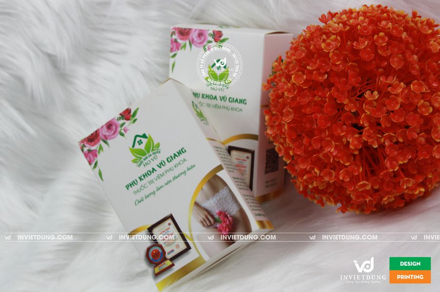 Mẫu hộp giấy bao bì đựng sản phẩm