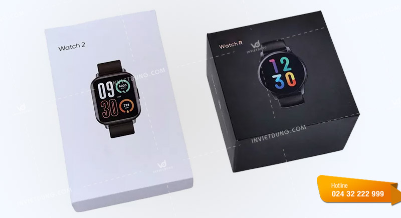In hộp đựng đồng hồ thông minh smart watch