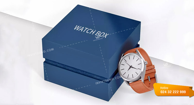 In hộp đựng đồng hồ theo yêu cầu
