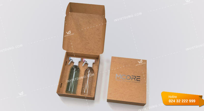 In hộp đựng nước hoa bằng giấy kraft