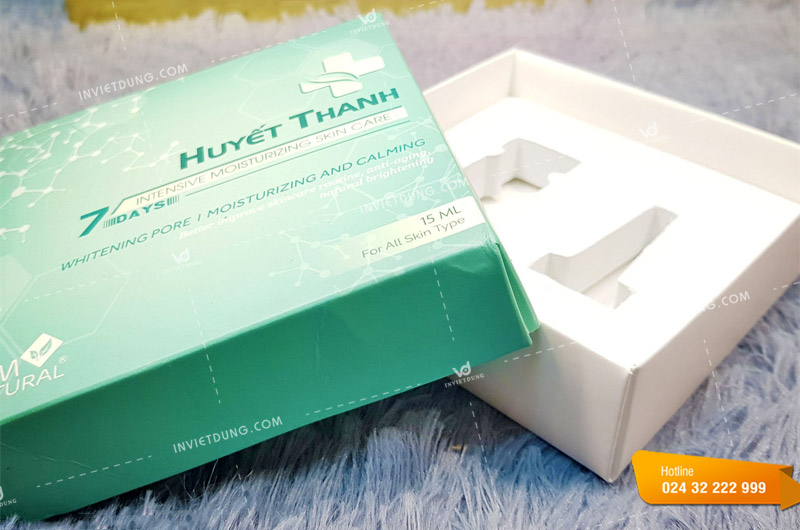 Xưởng In Việt Dũng chuyên in vỏ hộp đựng serum bằng giấy giá rẻ theo yêu cầu