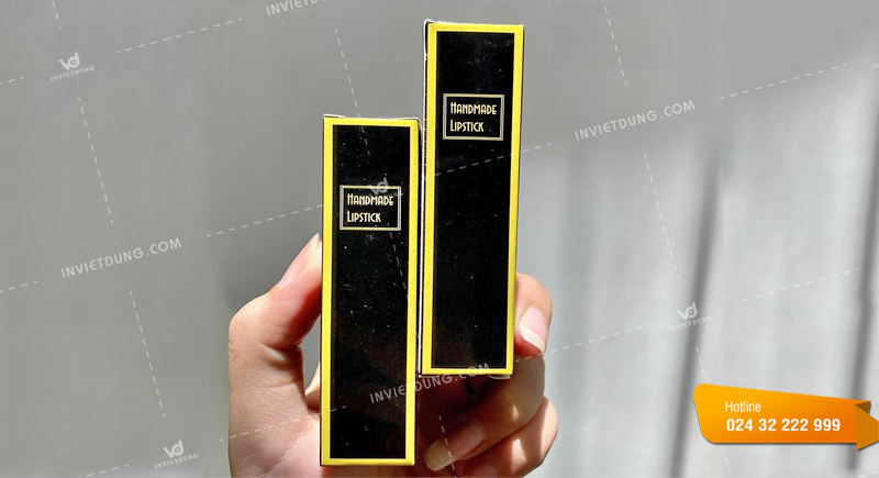 Hộp đựng son độc đáo cho thương hiệu Mandmade