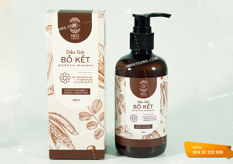 Hộp đựng dầu gội bồ kết