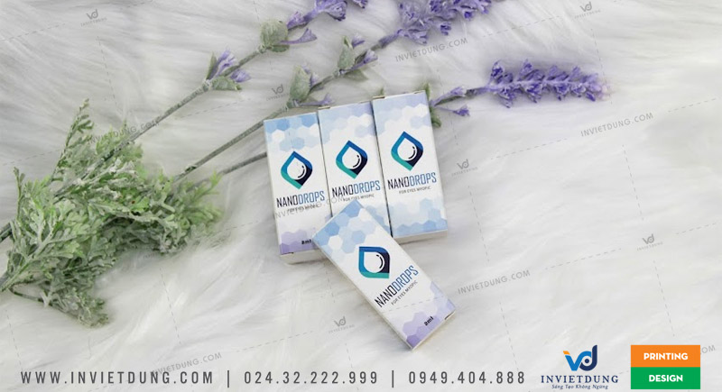 Mẫu vỏ hộp mỹ phẩm đẹp và sắc nét