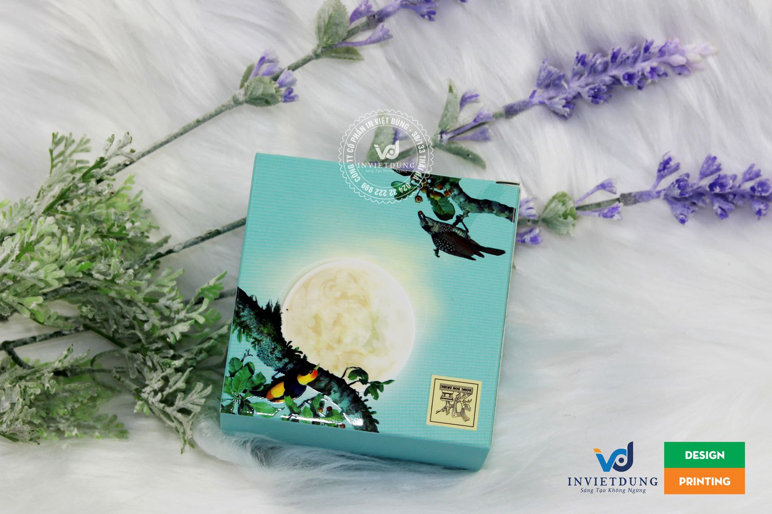 Mẫu Hộp giấy đựng bánh trung thu đẹp