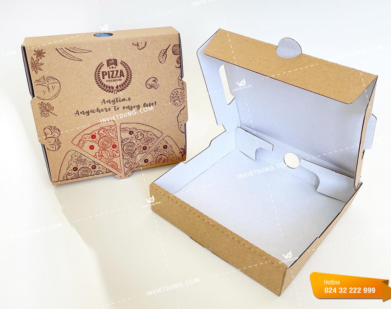 In hộp pizza giá rẻ và sang trọng