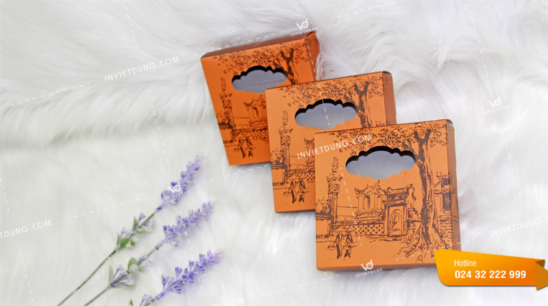 Mẫu hộp đựng kẹo lạc vừng Làng Nguyễn