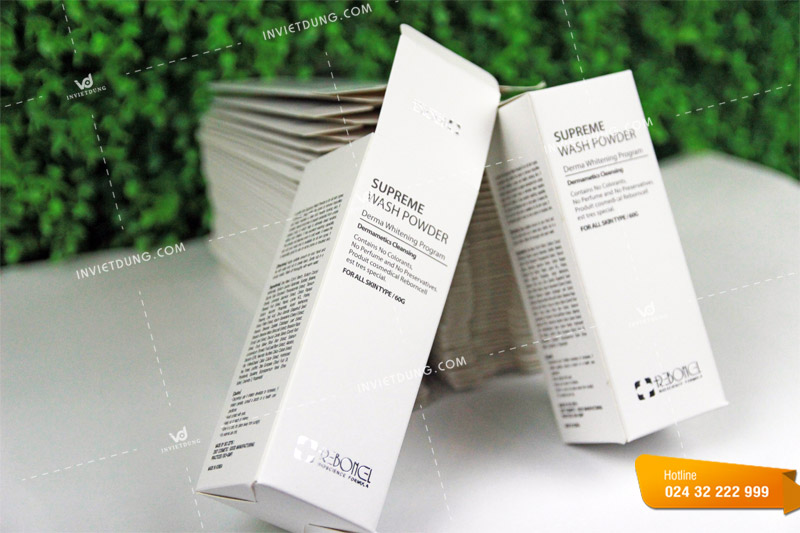 Gia công gấp, dán thành phẩm hộp giấy