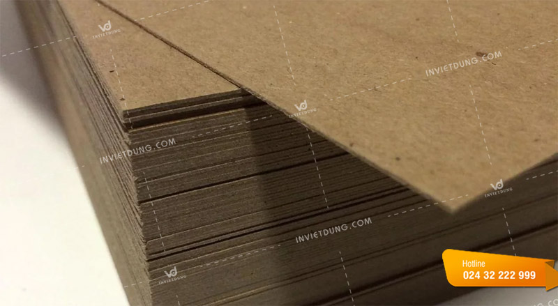 Mẫu giấy chipboard dạng tấm