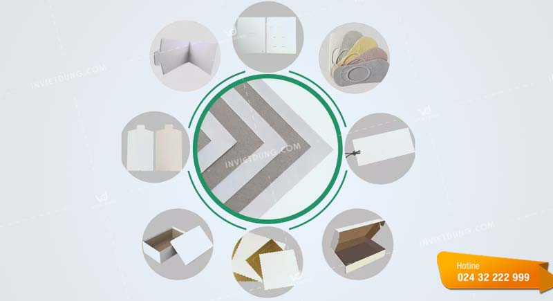 Ứng dụng của chất liệu giấy duplex được sử dụng trong in ấn