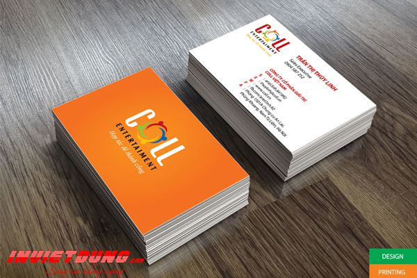 Thiết kế in card visit chuyên dụng lấy ngay trong ngày