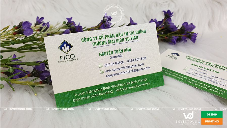 Mẫu card visit giám đốc đẹp và 6 lưu ý cần biết