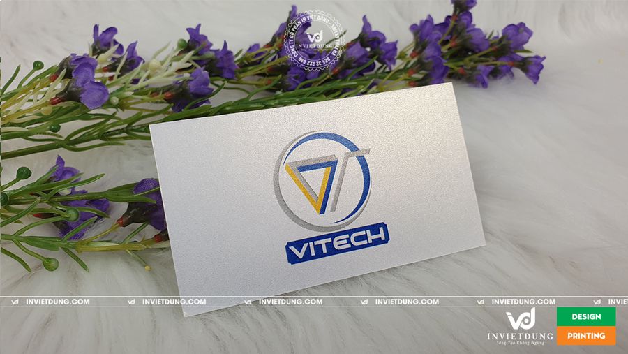 Mẫu card visit giấy mỹ thuật
