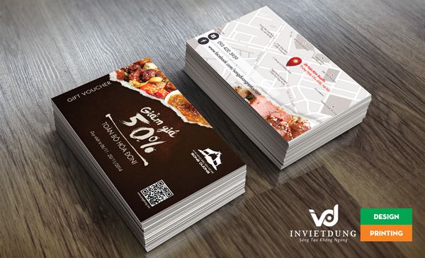 In name card giấy C300