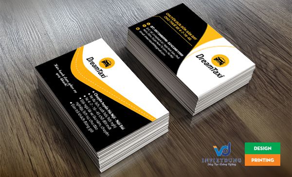Card visit đẹp cho lái xe