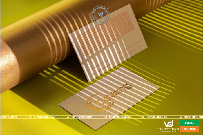 In card visit bằng giấy mỹ thuật đẹp