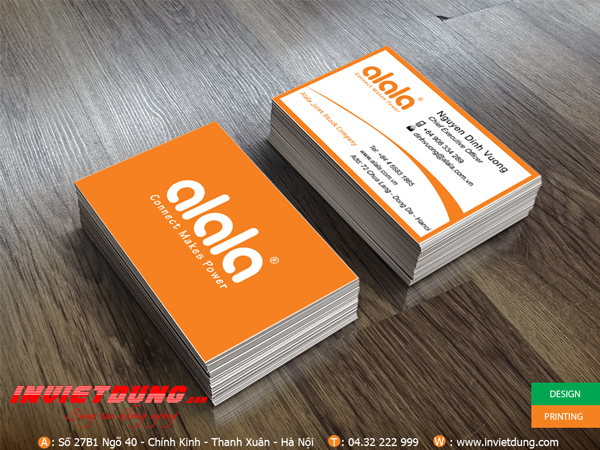 in name card giá rẻ tại Hà Nội