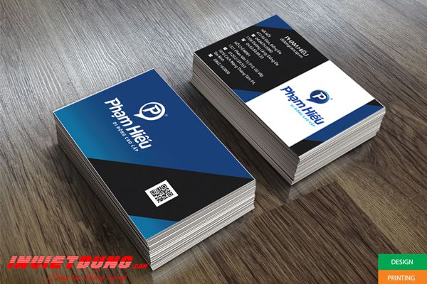 Card visit cửa hàng điện thoại Phạm Hiếu