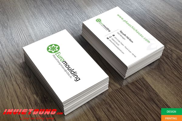 Mẫu card visit đẹp Euromoulding Mẫu card visit đẹp Euromoulding