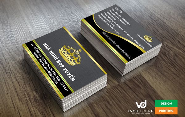 Mẫu card visit khách sạn, hotel, nhà nghỉ đẹp