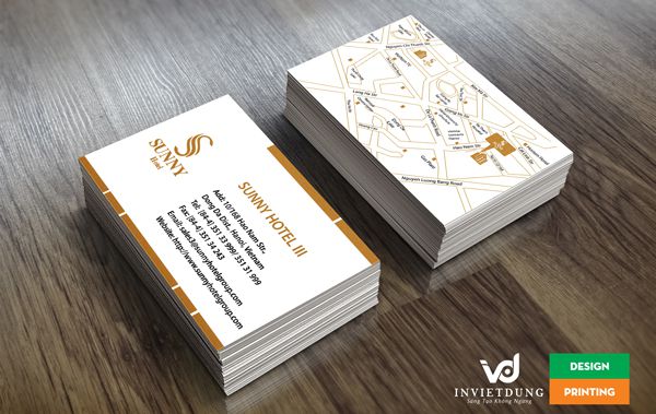 Mẫu card visit khách sạn, hotel, nhà nghỉ đẹp