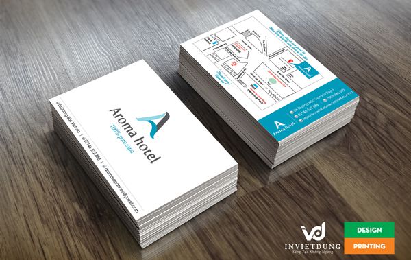 Mẫu card visit khách sạn, hotel, nhà nghỉ đẹp