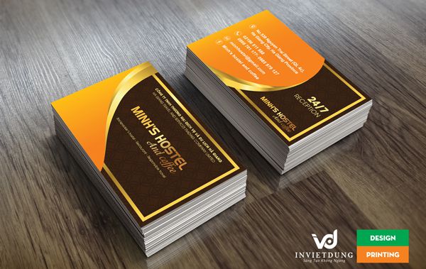 Mẫu card visit khách sạn, hotel, nhà nghỉ đẹp