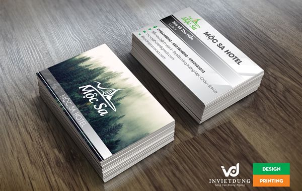Thiết kế name card đẹp sáng tạo và độc đáo