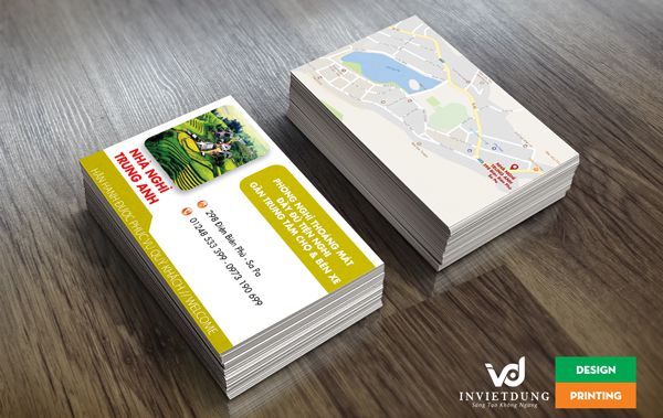 Mẫu card visit khách sạn, hotel, nhà nghỉ đẹp